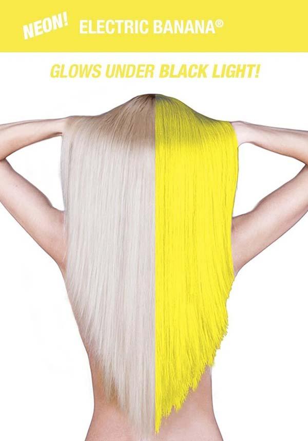 Manic Panic Electric Banana Amplified Semi - Permanent Hair Dye for Stunning Colour