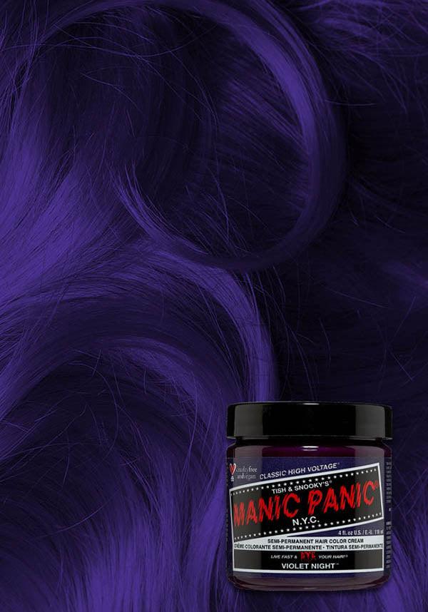 Manic Panic Classic Cool Purple Hair Dye - Violet Night Shade