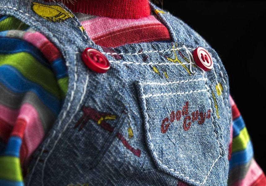 15-Inch Sound-Activated Good Guy Chucky Figure from Child's Play