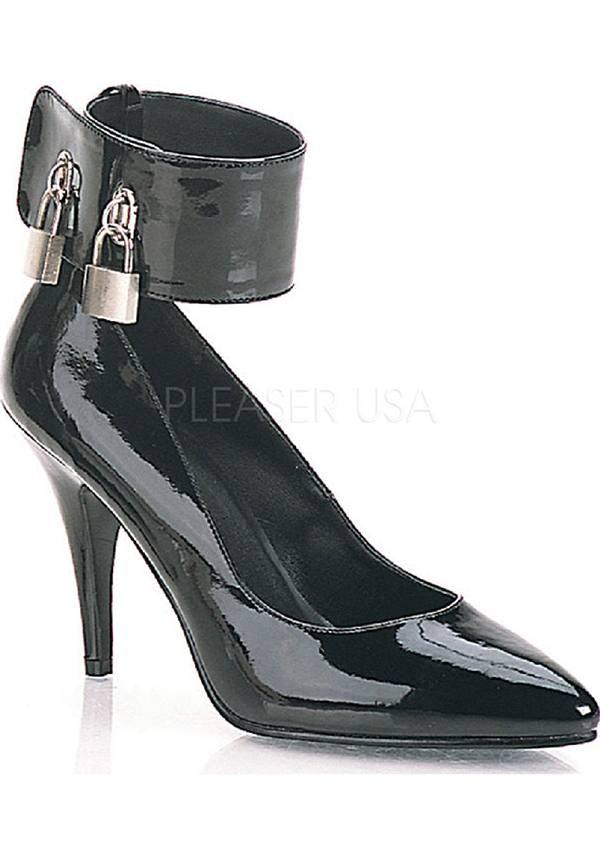 Pre-order Vanity-434 Patent Black Lock Platform High Heel Women's Shoes
