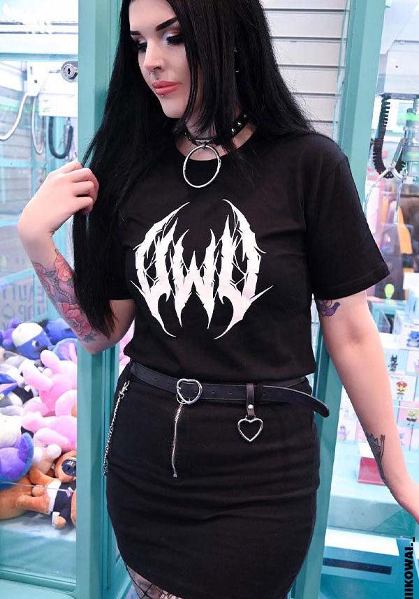 UWU Brand Metal Anime-Inspired T-Shirt for Unisex Wear
