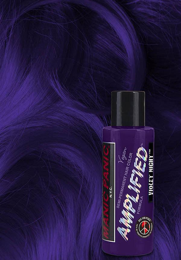 Manic Panic Amplified Semi - Permanent Cream Hair Color in Violet Night Shade