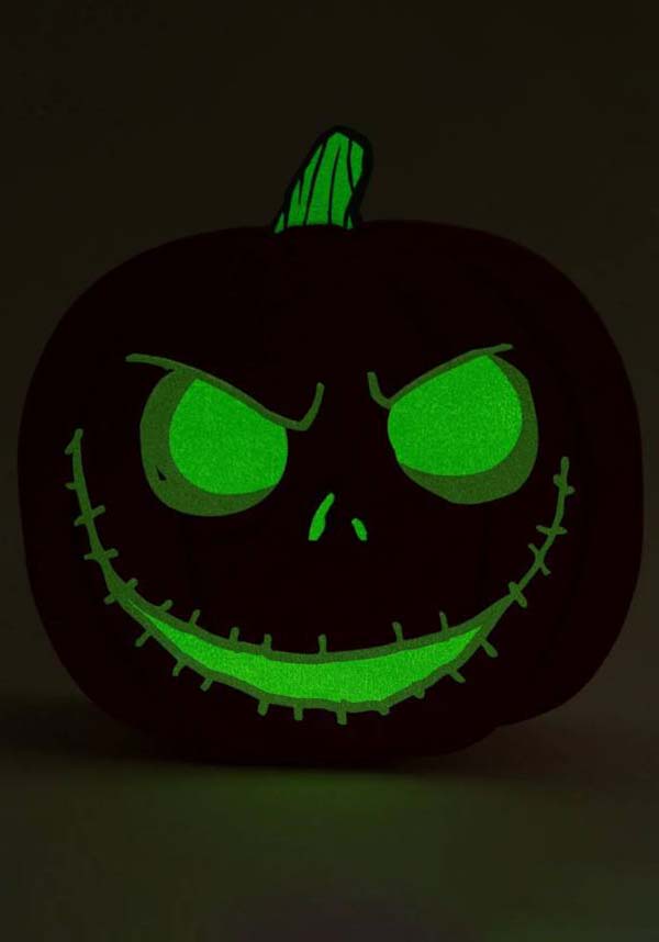 The Nightmare Before Christmas Jack Skellington Glow-in-Dark Faux Leather Crossbody Bag