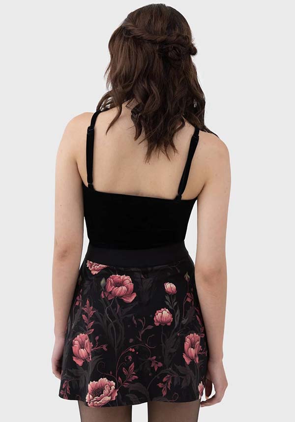 Cottage Chorus Floral Mini Skater Skirt