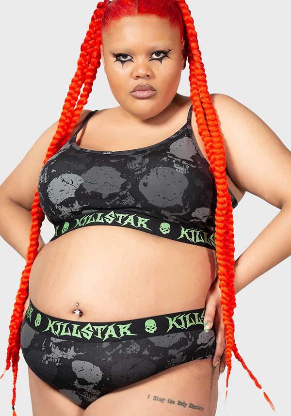 KILLSTAR Soft Stretch Cotton Bikini Cut Panty with Custom Design