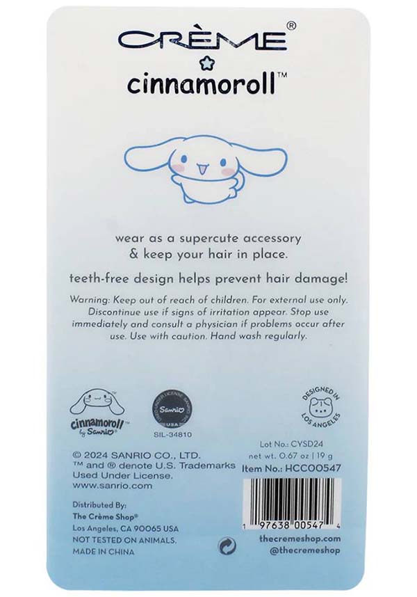 Cinnamoroll-themed Decorative Hair Clips for Stylish Hairstyling