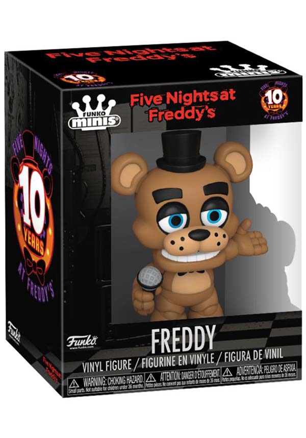 FNAF 10th Anniversary Mini Vinyl Blind Pick Figures [Restricted Sale]