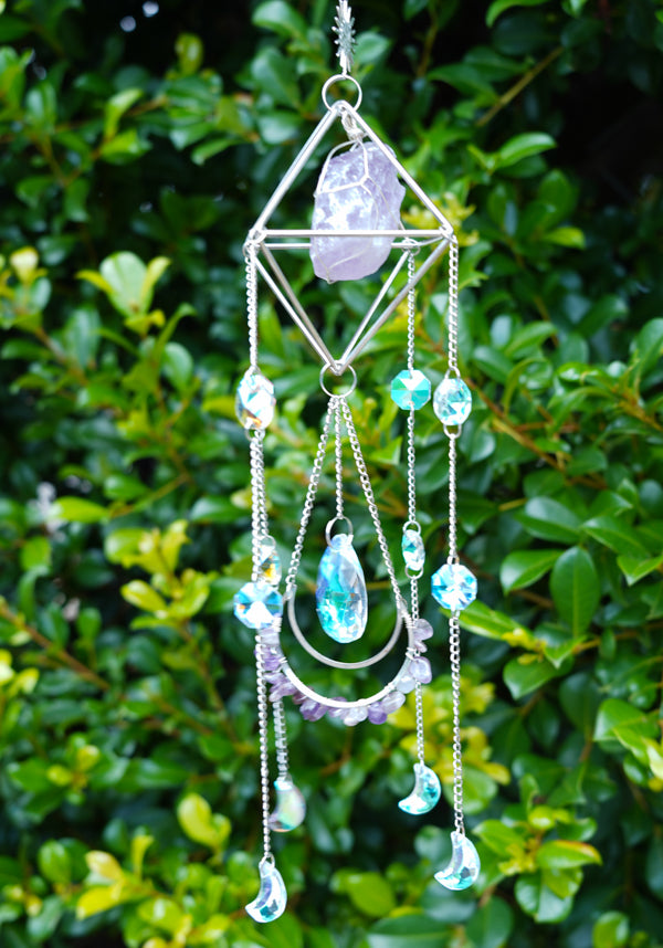 Enchanting Crystal Dreams Suncatcher for Decorative and Spiritual Use
