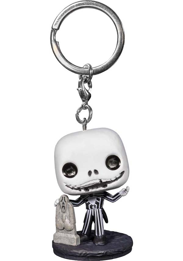 The Nightmare Before Christmas 30th Anniversary Jack Pop! Vinyl Keychain - Perfect Fan Collectible