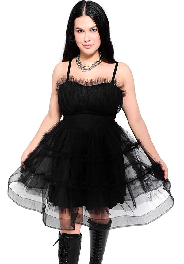 Veronica Adjustable Straps Mini Party Dress for Twirling