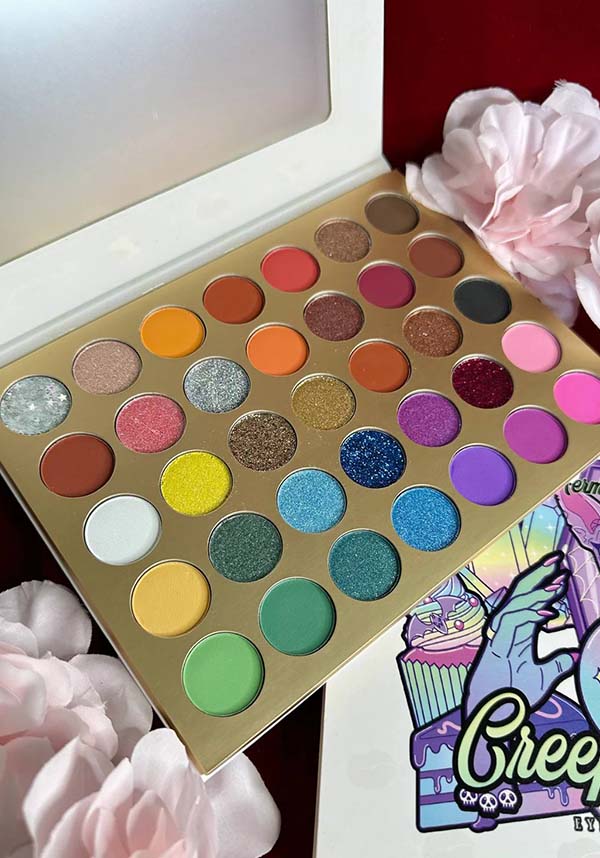 Ultra - Versatile Creepy Cutie Pressed Pigment Eyeshadow Palette