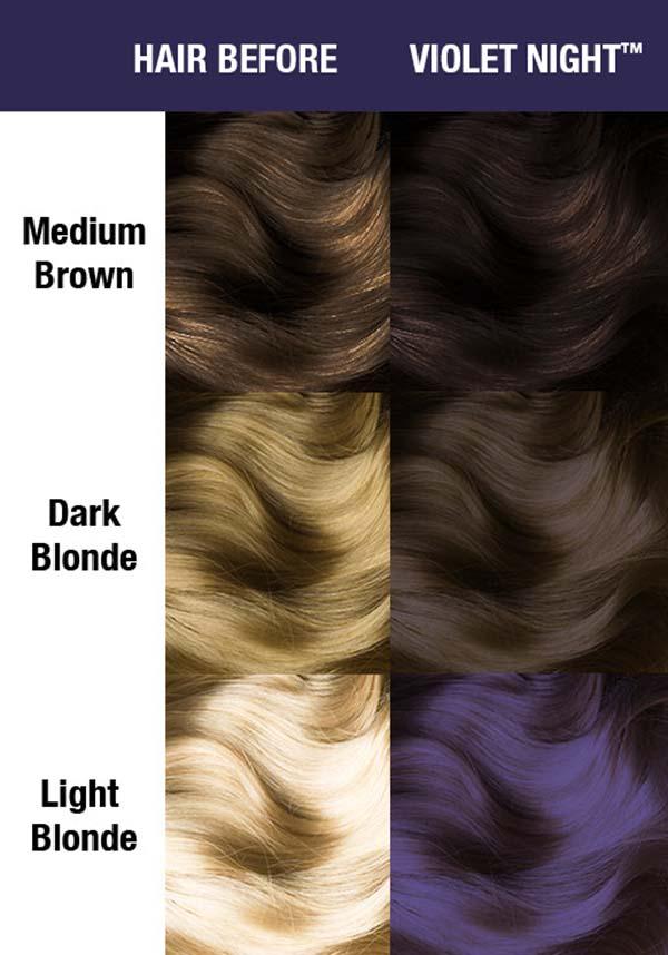Manic Panic Amplified Semi - Permanent Cream Hair Color in Violet Night Shade