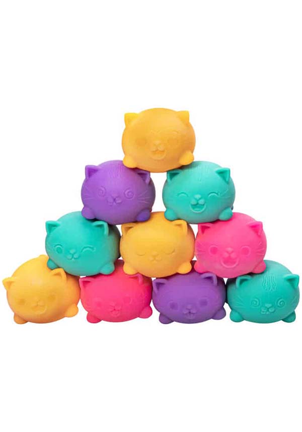 Cool Cats Teenie Nee Doh - Sensory Stress Relief Toy for All Ages