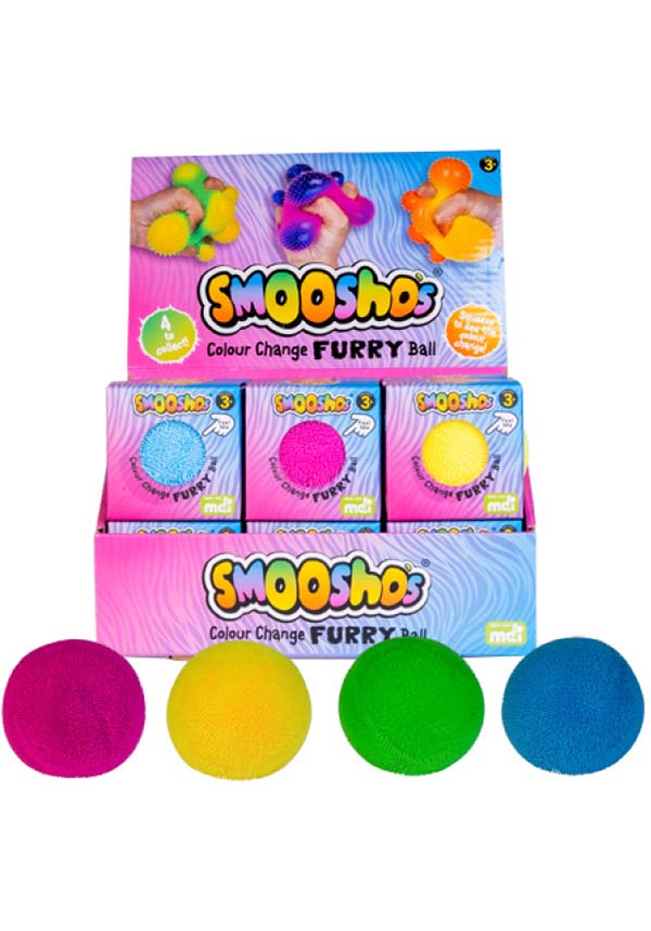 Sensational Colour - Changing Furry Ball by Smoosho