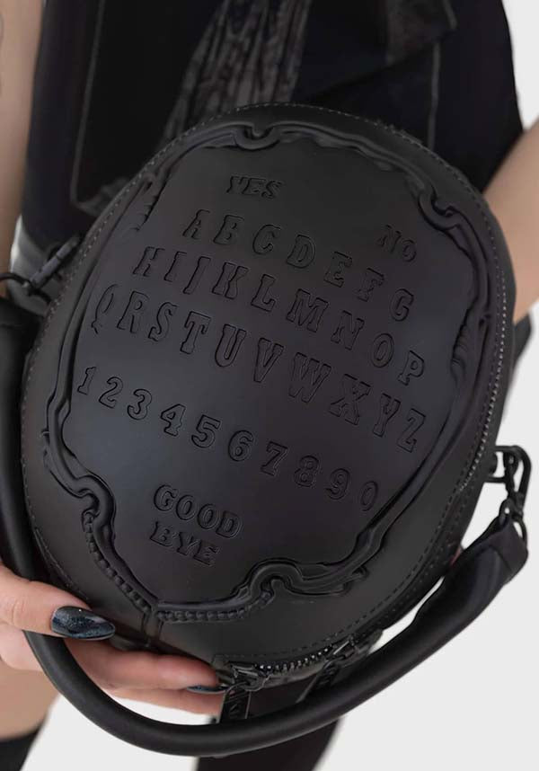 Spooky Contact The Dead Skull Design Handbag for Unique Fashion Lovers
