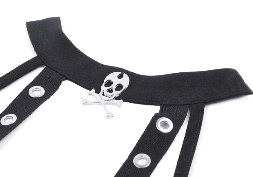 Unique and Eye - catching Complicated Halter Top for Fashion Lovers