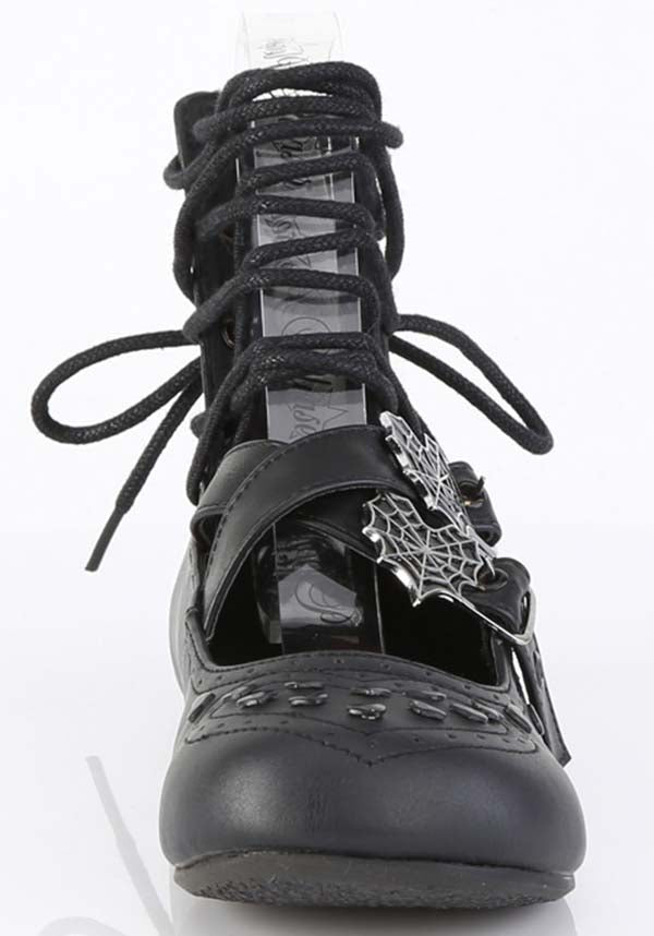 Black Daisy-11 Ballet Flats [Preorder]