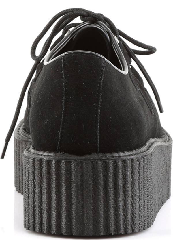 Demonia Pre - order CREEPER - 402S Platform Creepers in Black Color