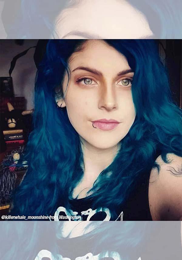 Manic Panic Amplified Semi - Permanent Cream Hair Color in Voodoo Blue Shade