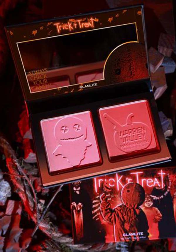 Glamlite's Spooky Halloween Trick 'R Treat Blush Duo