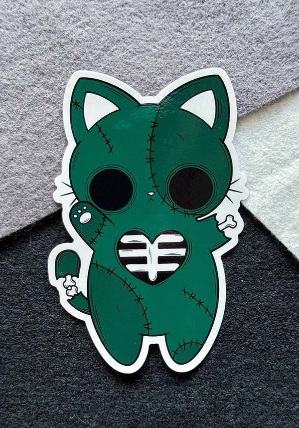 Chomp Adhesive Vinyl Sticker with Gloss PVC Coating