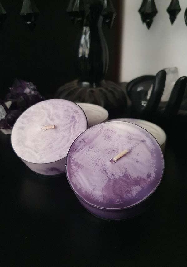 Vanilla, Patchouli & Sandalwood MAXI Tealight Candle Set with 10-Hour Burn Time