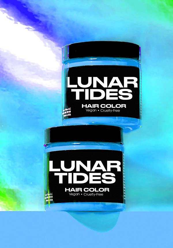 Lunar Tides Cyan Sky Semi - Permanent Turquoise Hair Dye