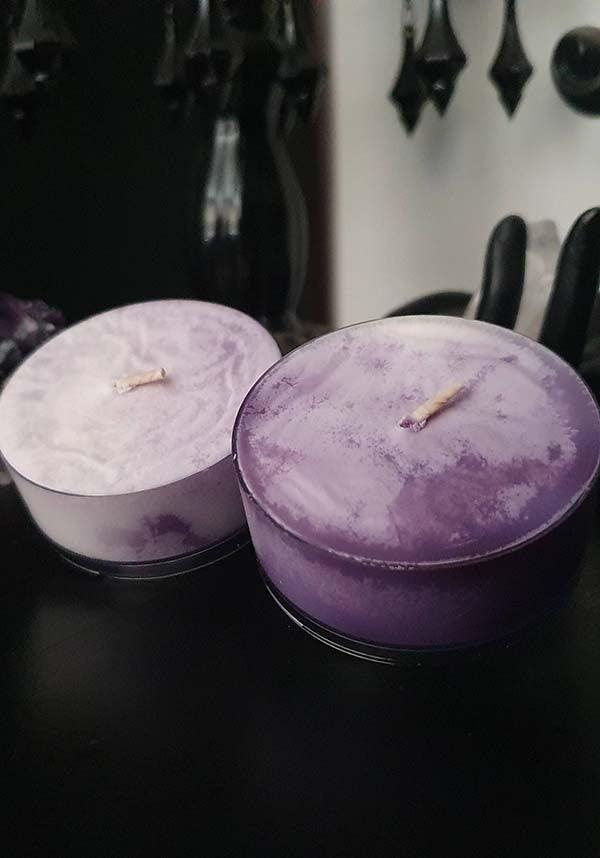 Vanilla, Patchouli & Sandalwood MAXI Tealight Candle Set with 10-Hour Burn Time