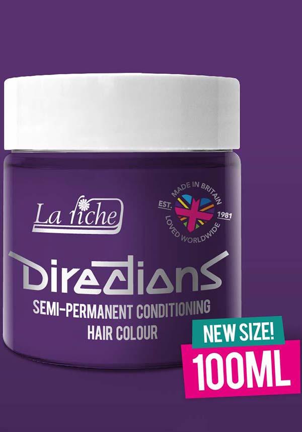 Violet Hair Colour - 100ml Intense Purple Red Undertone