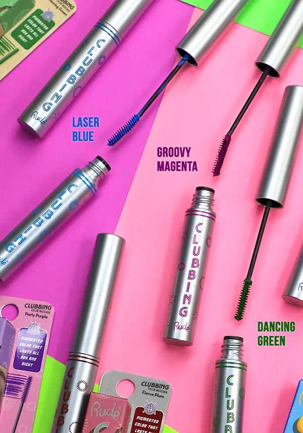 Rude's Clubbing Colorful Dancing Green Mascara for All - Day and Night Wear