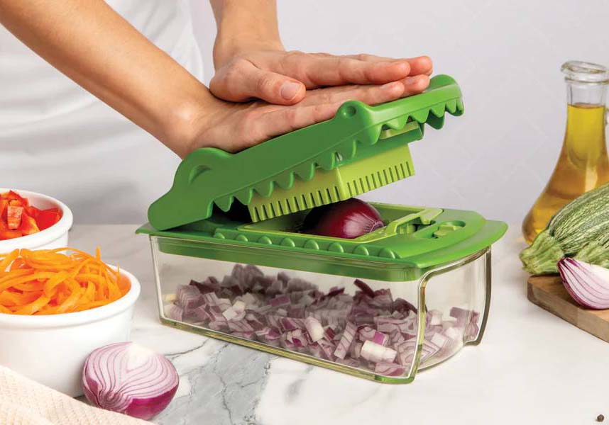 OTOTO Croc Chop - Premium Vegetable Chopper and Slicer Tool