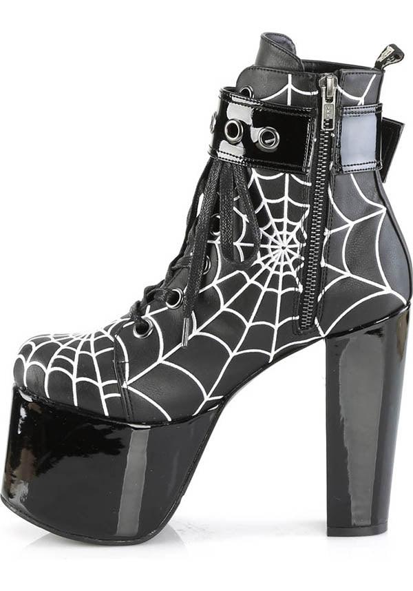 PREORDER! TORMENT-51 Black Platform Ankle Boots