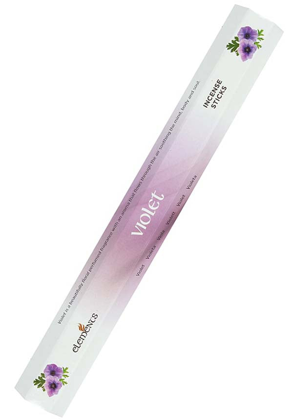 Violet Scented Incense Sticks - Aromatic Home Fragrance from Gothic Gifts