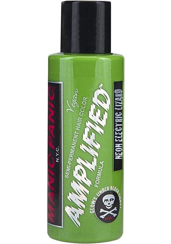 Amplified Electric Lizard Neon Green Semi - Permanent Hair Dye