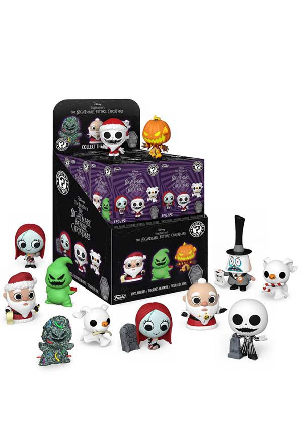 The Nightmare Before Christmas: 30th Anniversary Collectible Mystery Mini Vinyl Figures