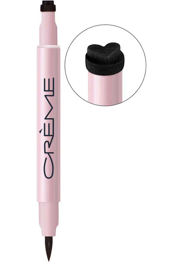 The Creme Shop Faux Real Freckle Stamp Pen - Heart Design in Black Color