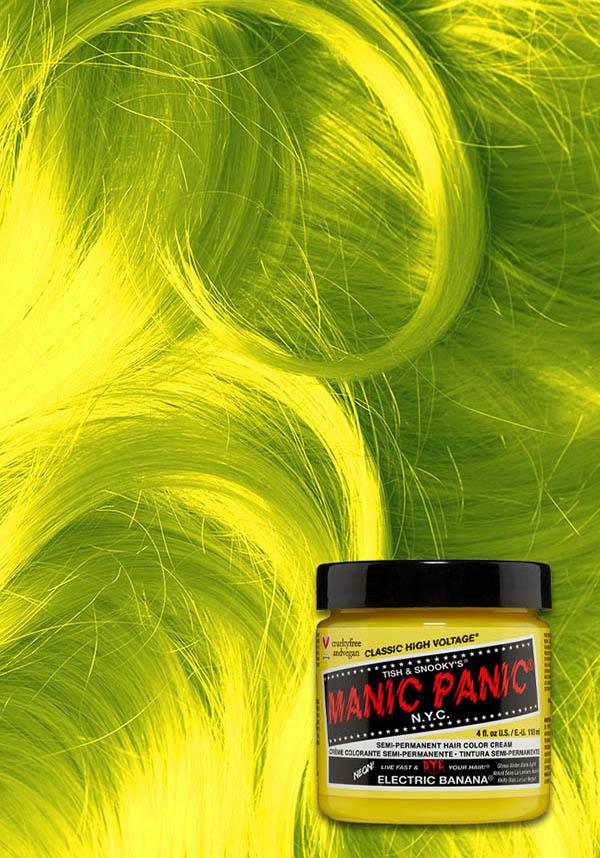 Classic Electric Banana Neon Yellow Hair Dye