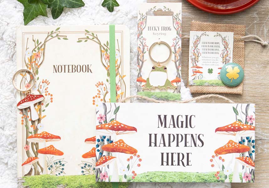 Enchanted A5 Notebook for Inspiring Story - Telling