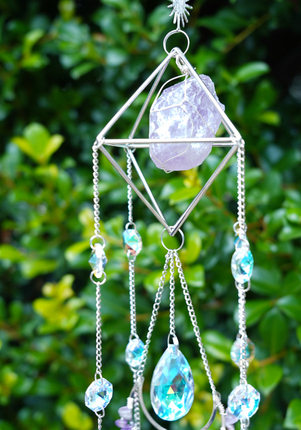 Enchanting Crystal Dreams Suncatcher for Decorative and Spiritual Use