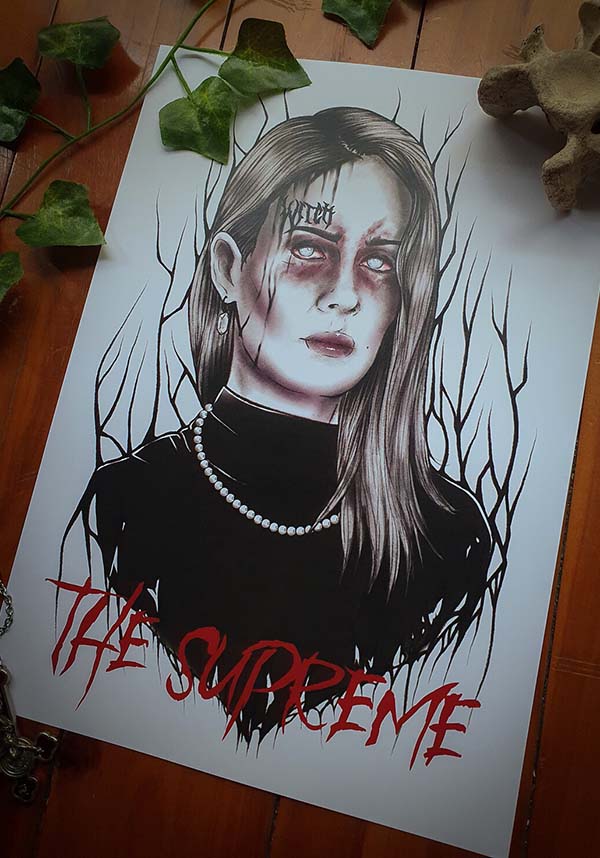 Cordelia Digital Art Print - A4 Size Handmade Wall Decor
