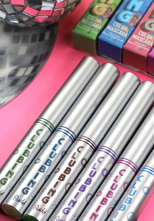 Rude's Clubbing Colorful Dancing Green Mascara for All - Day and Night Wear