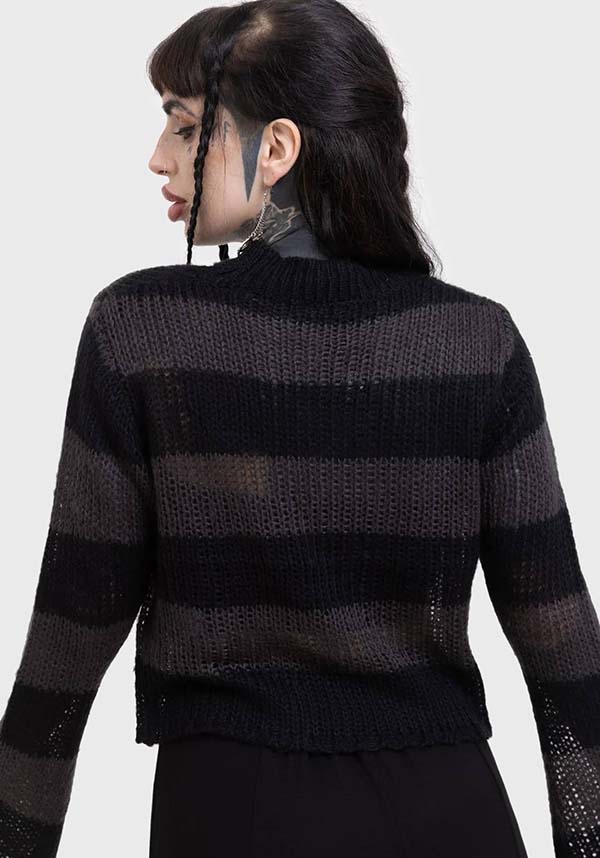 Soft and Stylish Cruel Conscience Knit Sweater with Unique Design