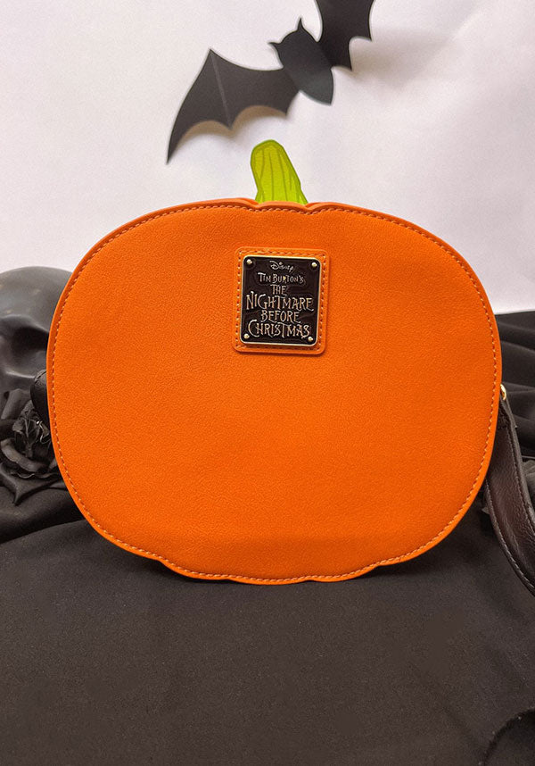 The Nightmare Before Christmas Jack Skellington Glow-in-Dark Faux Leather Crossbody Bag