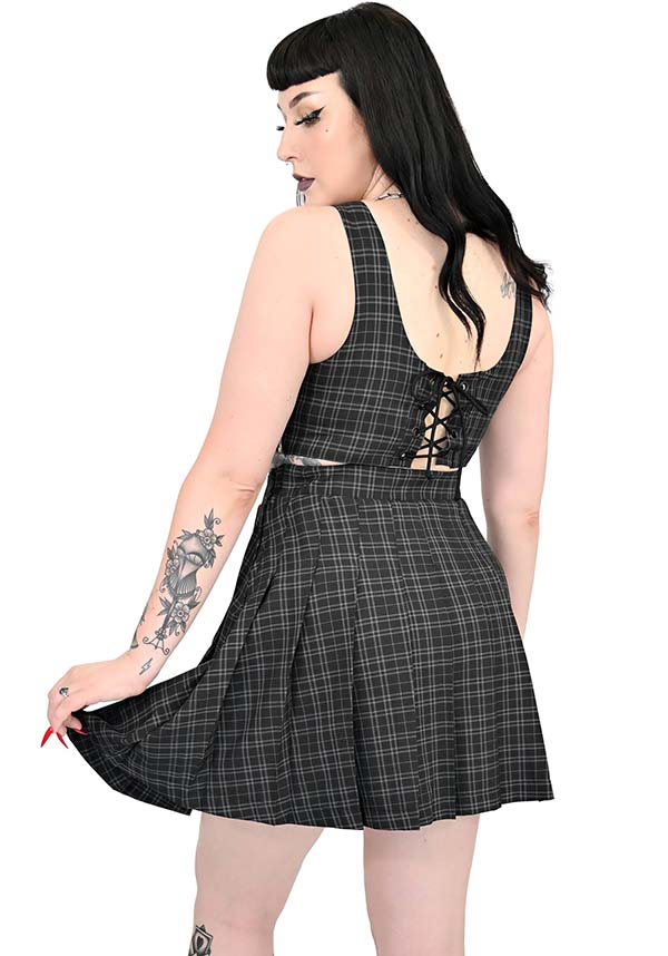 Dark Academy Style Corset Top for Women