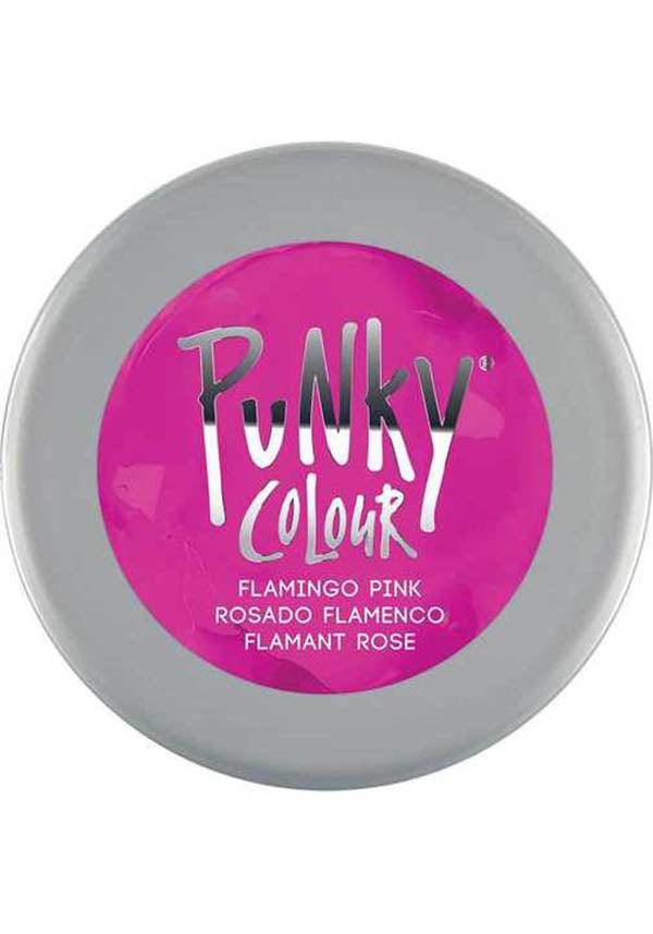Punky Semi - Permanent Flamingo Pink Hair Colour Dye for a Stunning Look