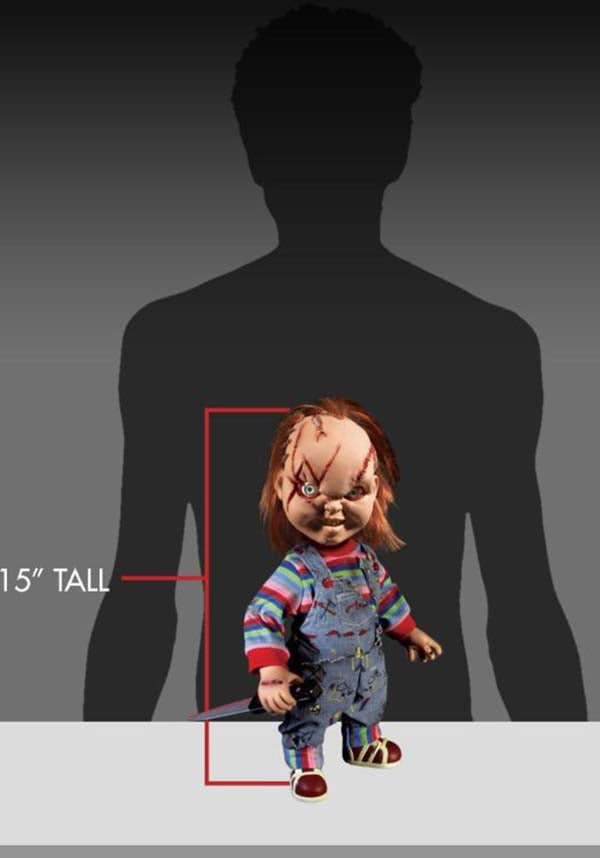 Child's Play Collectible Talking Chucky 15-Inch Action Figure