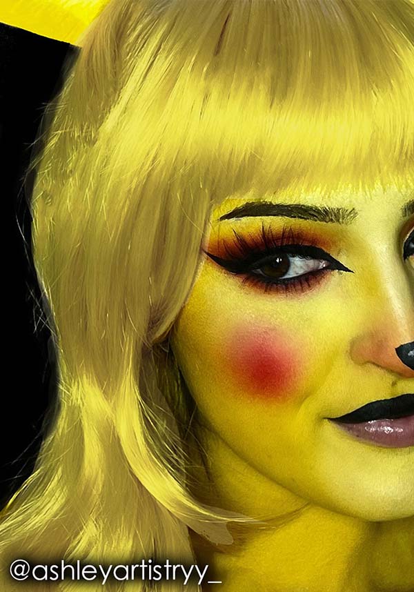 Mehron Yellow Fantasy FX Creamy Water - Based Makeup for Halloween