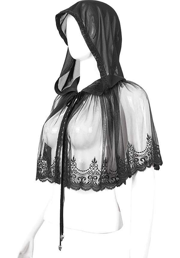 Void Century | Mysterious Hooded Capelet for a Spooky Look