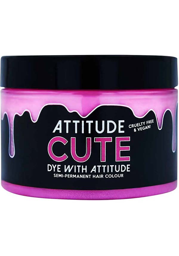Attitude Cute Pastel Pink Semi - Permanent Hair Colour for a Kawaii Look