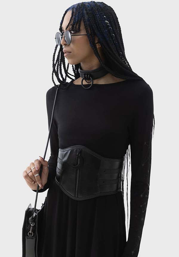 Crescent Doom Star - Inspired Midi Dress